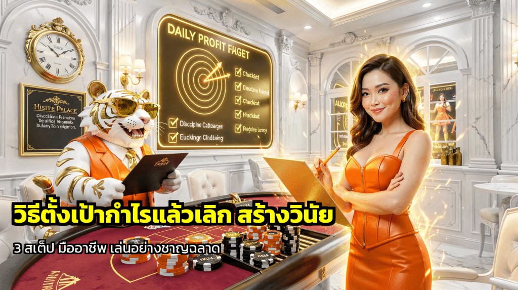 วิธีตั้งเป้ากำไรแล้วเลิก