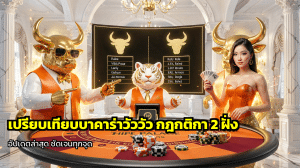 เปรียบเทียบบาคาร่าวัววัว
