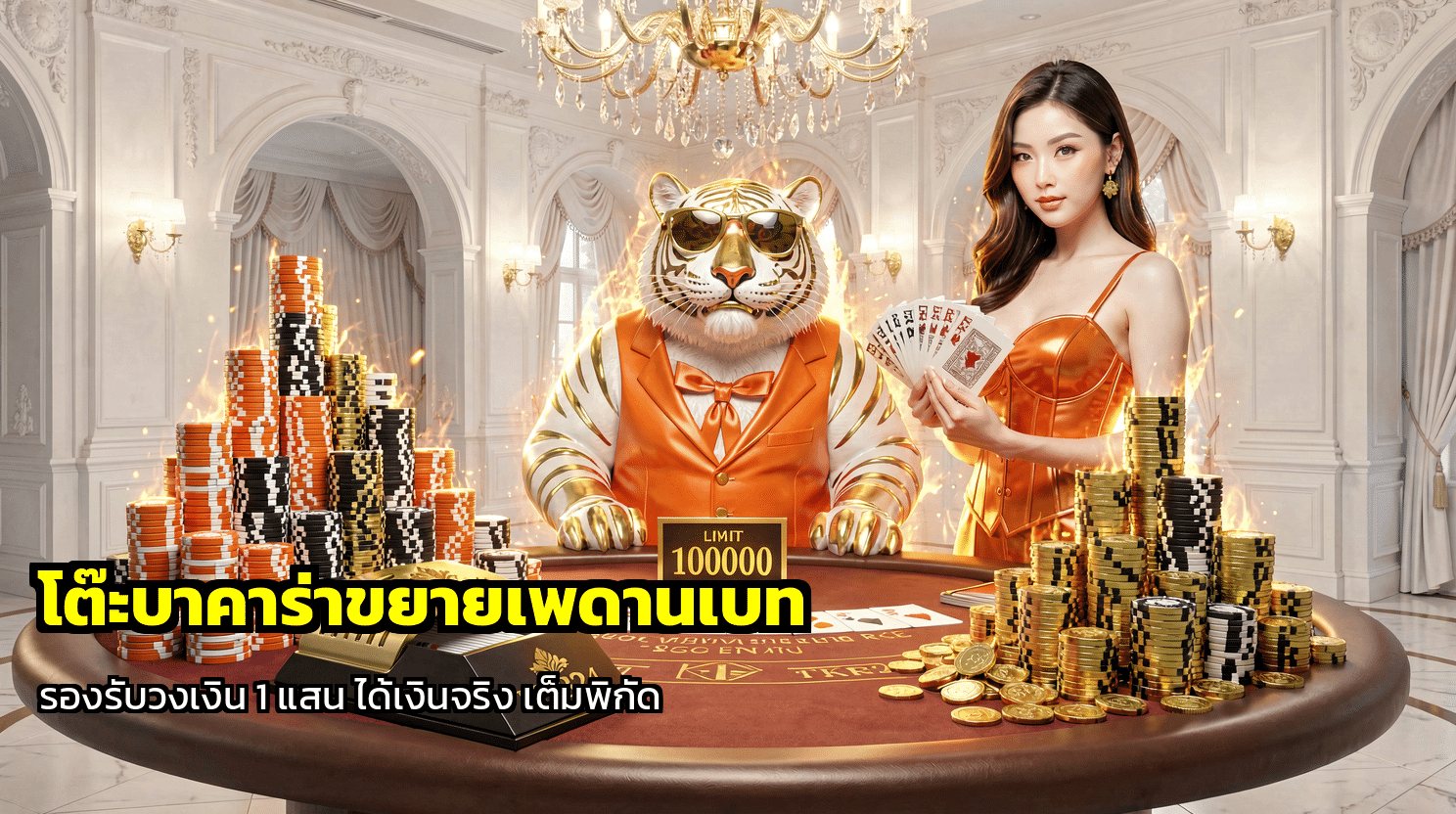 โต๊ะบาคาร่าขยายเพดานเบท